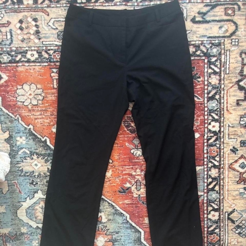 DKNY black straight leg dress pants - Picture 2 of 6